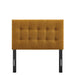 Emily Upholstered Fabric Headboard Copper / Twin