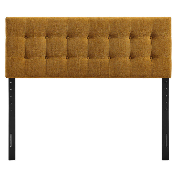 Emily Upholstered Fabric Headboard Copper / Full