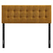 Emily Upholstered Fabric Headboard Copper / Full