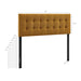 Emily Upholstered Fabric Headboard Copper / Full