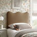 Athena Upholstered Headboard Taupe / Twin