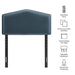 Cosette Performance Velvet Headboard Cadet Blue / Twin