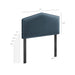 Cosette Performance Velvet Headboard Cadet Blue / Twin