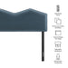 Cosette Performance Velvet Headboard Cadet Blue / Queen