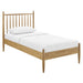 Zane Spindle Bed Light Oak / Twin