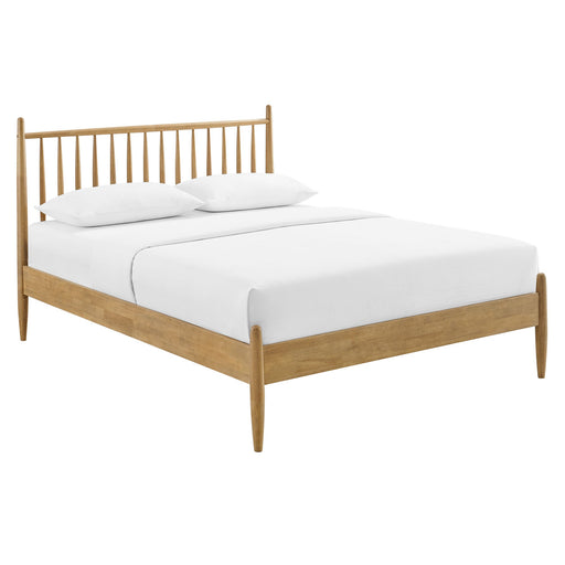 Zane Spindle Bed Light Oak / Queen