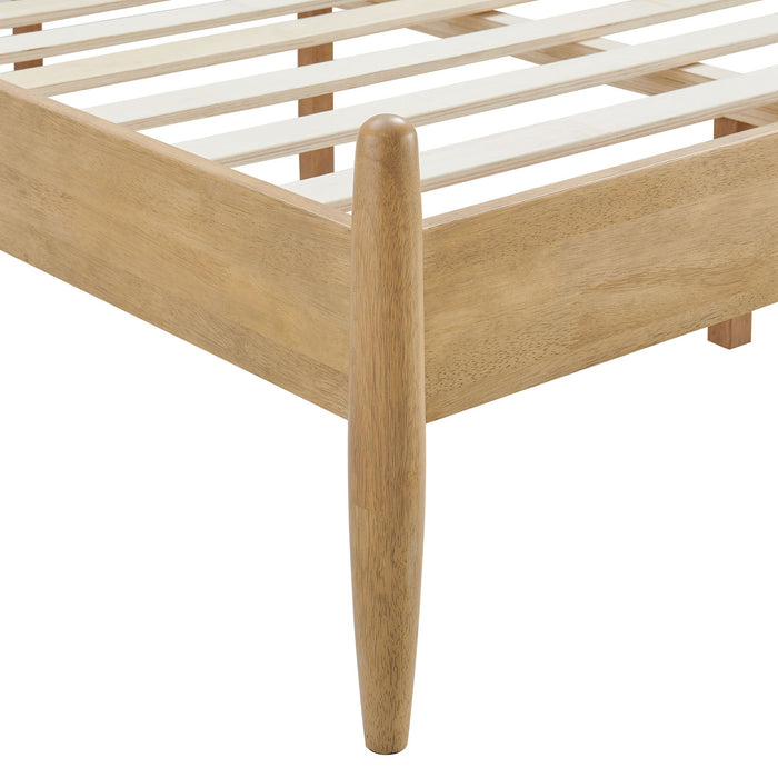 Zane Spindle Bed Light Oak / Queen