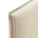 Camille Striped Linen Blend Headboard Oatmeal Stripe / Queen
