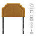 Magnolia Upholstered Fabric Headboard Copper / Twin
