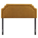 Magnolia Upholstered Fabric Headboard Copper / Queen