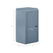 Kade Faceted Semi-Gloss Side Table Stillwater Blue