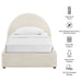 Modway Resort Arched Performance Velvet Storage Platform Bed Frame in Twin - dimensions and specifications 155