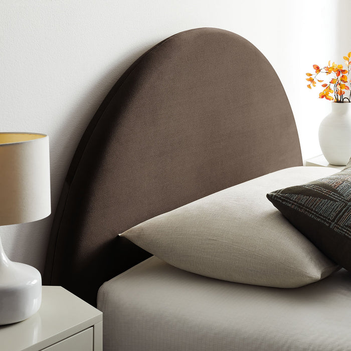 Modway Resort Arched Performance Velvet Storage Platform Bed Frame in Twin - lifestyle view 98