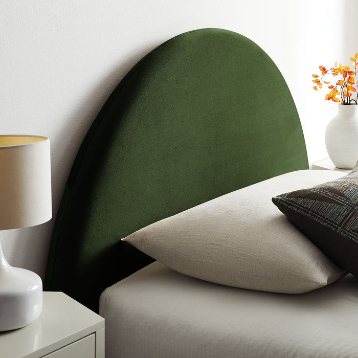 Modway Resort Arched Performance Velvet Storage Platform Bed Frame in Twin - lifestyle view 103