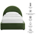 Modway Resort Arched Performance Velvet Storage Platform Bed Frame in Twin - dimensions and specifications 157