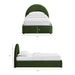 Modway Resort Arched Performance Velvet Storage Platform Bed Frame in Twin - dimensions and specifications 158