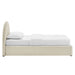 Modway Resort Upholstered Fabric Storage Platform Bed Frame in Twin - side view 45