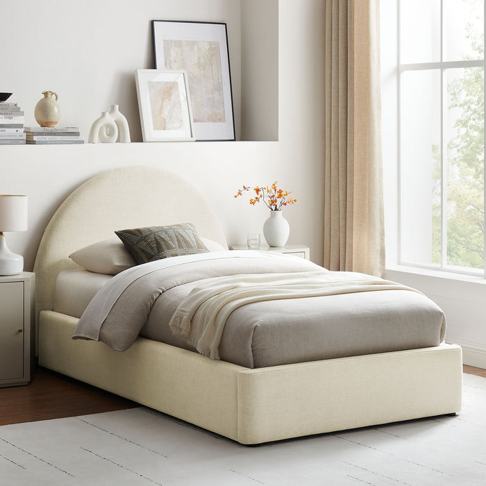 Modway Resort Upholstered Fabric Storage Platform Bed Frame in Twin - lifestyle view 145