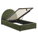 Modway Resort Upholstered Fabric Storage Platform Bed Frame in Twin - angled view 26
