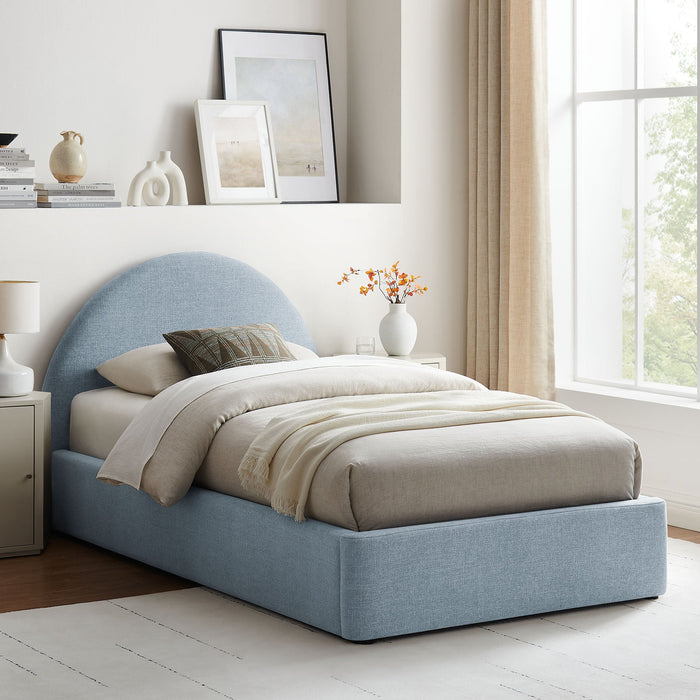 Modway Resort Upholstered Fabric Storage Platform Bed Frame in Twin - lifestyle view 148