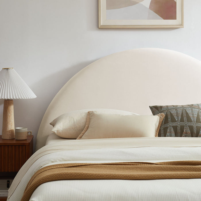 Modway Resort Arched Performance Velvet Storage Platform Bed Frame in Full - lifestyle view 105