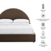 Modway Resort Arched Performance Velvet Storage Platform Bed Frame in Full - dimensions and specifications