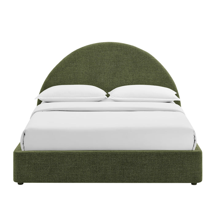 Modway Resort Upholstered Fabric Storage Platform Bed Frame in Full - lifestyle view 90