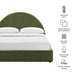 Modway Resort Upholstered Fabric Storage Platform Bed Frame in Full - dimensions and specifications 199