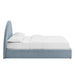 Modway Resort Upholstered Fabric Storage Platform Bed Frame in Full - side view 52