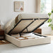 Modway Resort Arched Performance Velvet Storage Platform Bed Frame in Queen - lifestyle view 140