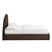 Modway Resort Arched Performance Velvet Storage Platform Bed Frame in Queen - side view