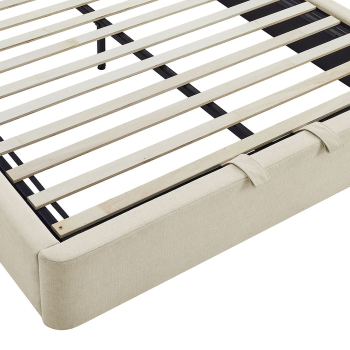 Modway Resort Upholstered Fabric Storage Platform Bed Frame in Queen - lifestyle view 113