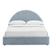 Modway Resort Upholstered Fabric Storage Platform Bed Frame in Queen - lifestyle view 96