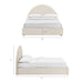 Modway Resort Arched Performance Velvet Storage Platform Bed Frame in King - dimensions and specifications 174