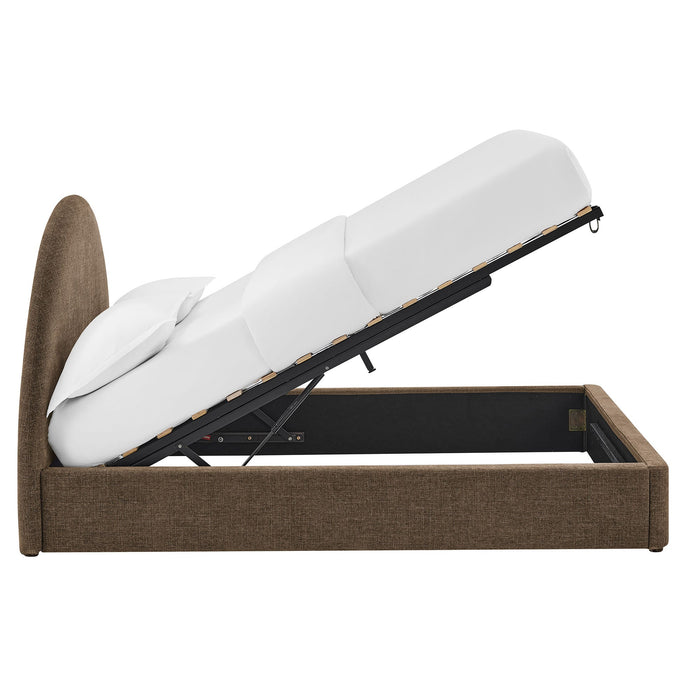 Modway Resort Upholstered Fabric Storage Platform Bed Frame in King - detail view 78