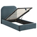 Modway Keynote Performance Velvet Storage Platform Bed Frame in Twin - angled view 28