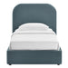 Modway Keynote Performance Velvet Storage Platform Bed Frame in Twin - lifestyle view 88