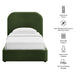 Modway Keynote Performance Velvet Storage Platform Bed Frame in Twin - dimensions and specifications 193