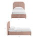 Modway Keynote Fabric Upholstered Storage Platform Bed Frame in Twin - dimensions and specifications 196