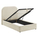 Modway Keynote Fabric Upholstered Storage Platform Bed Frame in Twin - angled view 25