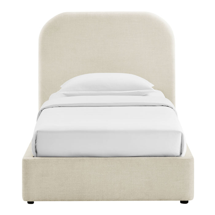 Modway Keynote Fabric Upholstered Storage Platform Bed Frame in Twin - lifestyle view 85