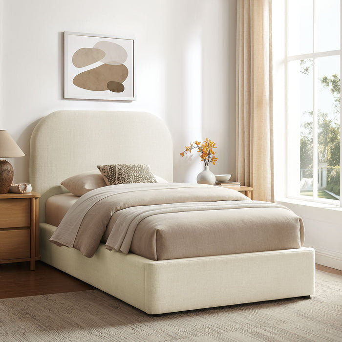 Modway Keynote Fabric Upholstered Storage Platform Bed Frame in Twin - lifestyle view 145