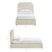 Modway Keynote Fabric Upholstered Storage Platform Bed Frame in Twin - dimensions and specifications 190