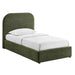 Modway Keynote Fabric Upholstered Storage Platform Bed Frame in Twin - front view