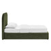 Modway Keynote Fabric Upholstered Storage Platform Bed Frame in Twin - side view