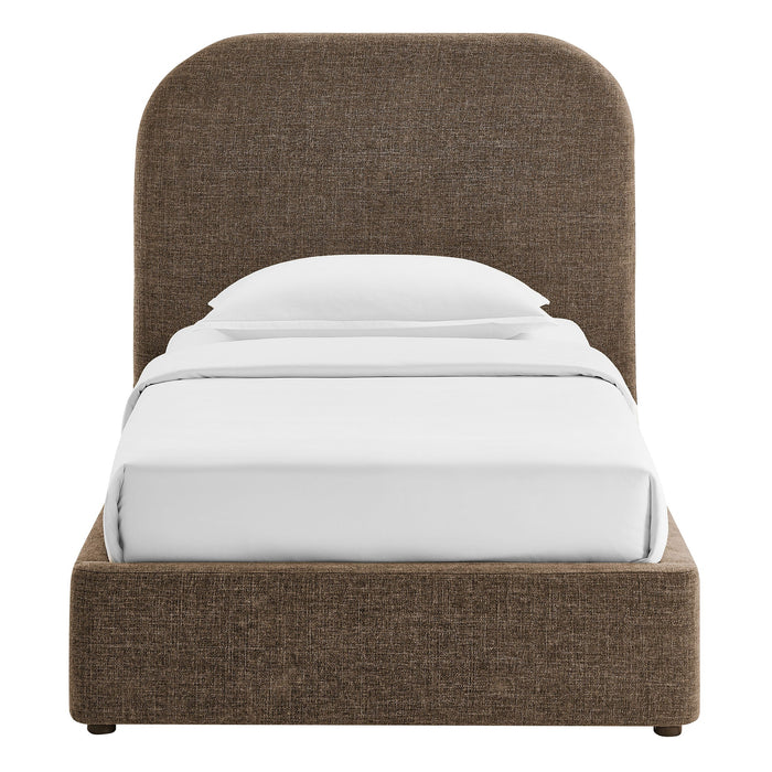 Modway Keynote Fabric Upholstered Storage Platform Bed Frame in Twin - lifestyle view 86