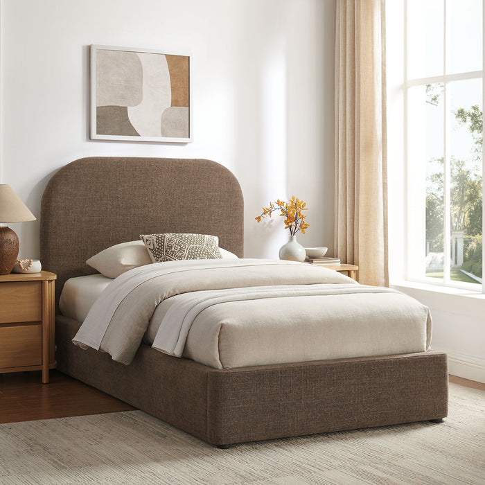 Modway Keynote Fabric Upholstered Storage Platform Bed Frame in Twin - lifestyle view 146