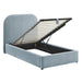 Modway Keynote Fabric Upholstered Storage Platform Bed Frame in Twin - angled view 27