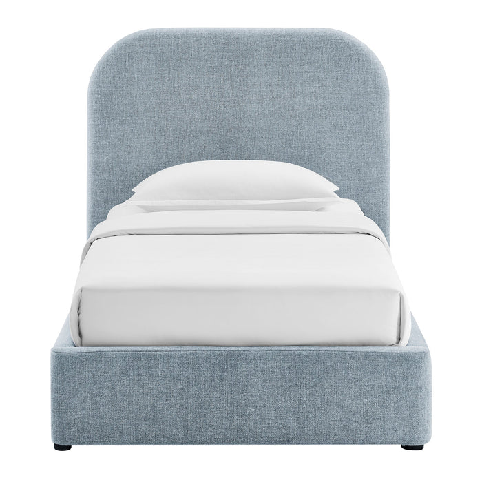 Modway Keynote Fabric Upholstered Storage Platform Bed Frame in Twin - lifestyle view 87