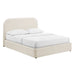 Modway Keynote Performance Velvet Storage Platform Bed Frame in Full - front view 10